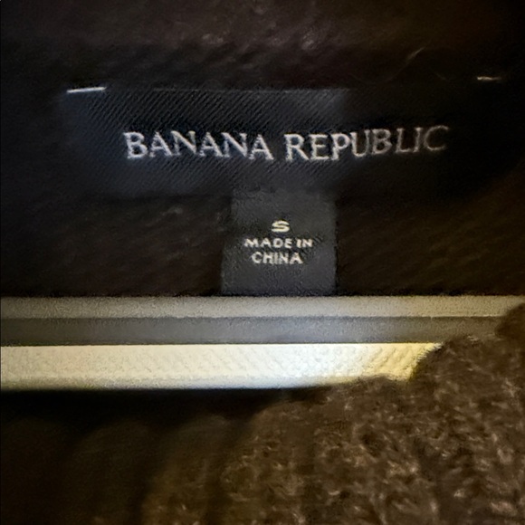 NWT Banana Republic Chocolate Brown and Gray Fair Isle Cowl Neck Sweater - Picture 3 of 6